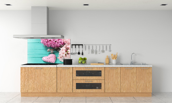 Küchen wandpaneel Ohne und Herz