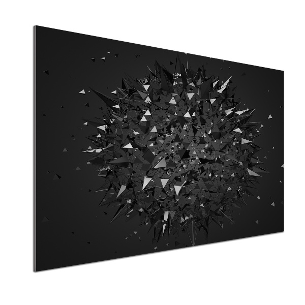 Platte für Küchenrückwand 3D-Abstraktion