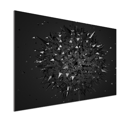 Platte für Küchenrückwand 3D-Abstraktion