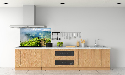 Platte für Küchenrückwand Pfad zum Gipfel