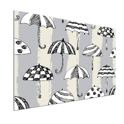 Küchen wandpaneel Regenschirme