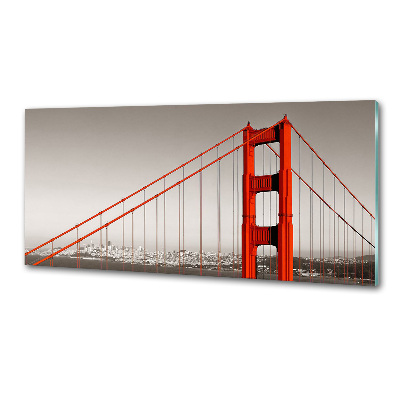 Küchen wandpaneel San Francisco Brücke