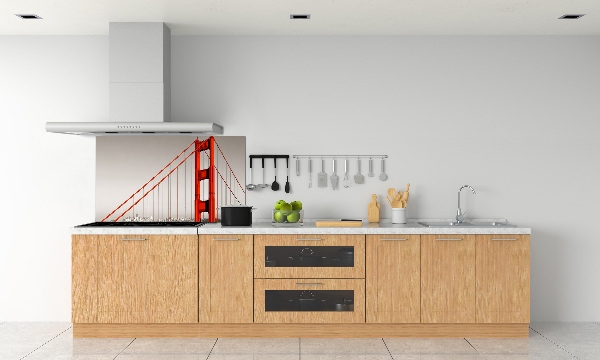 Küchen wandpaneel San Francisco Brücke