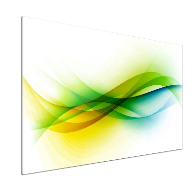 Platte für Küchenrückwand Abstrakte Wellen