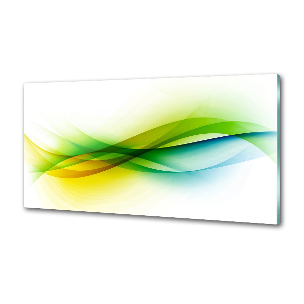 Platte für Küchenrückwand Abstrakte Wellen