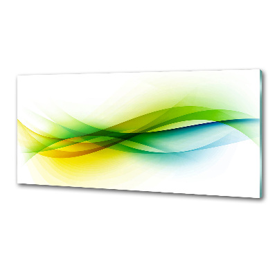 Platte für Küchenrückwand Abstrakte Wellen