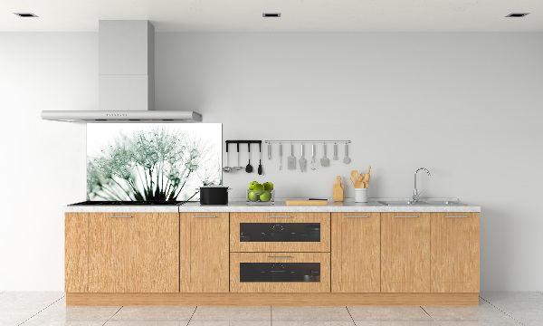 Küchen wandpaneel Löwenzahnsamen