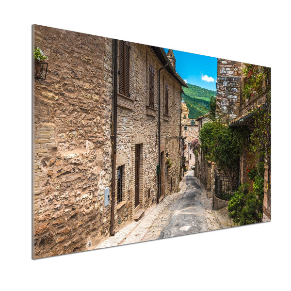 Platte für Küchenrückwand Eine charmante Straße