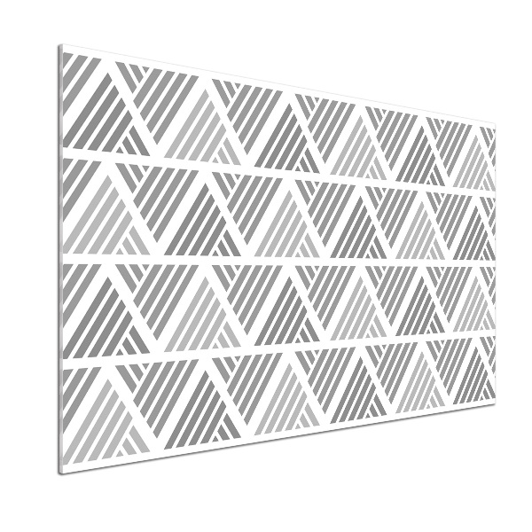 Glasrückwand für die küche Geometrischer Hintergrund