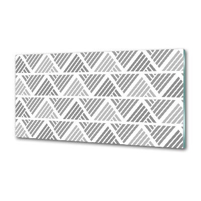 Glasrückwand für die küche Geometrischer Hintergrund