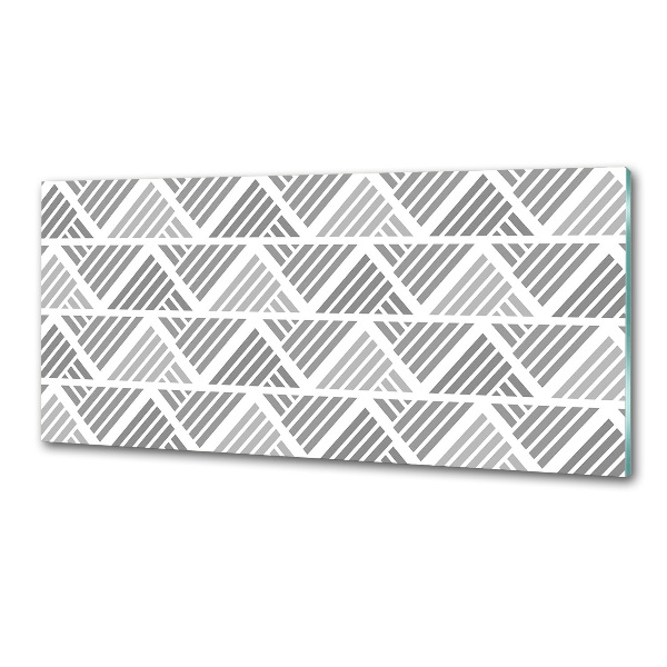 Glasrückwand für die küche Geometrischer Hintergrund