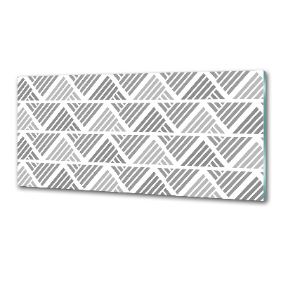 Glasrückwand für die küche Geometrischer Hintergrund