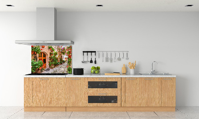 Platte für Küchenrückwand Eine charmante Straße