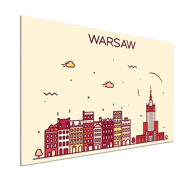 Küchen wandpaneel Warschau, Polen