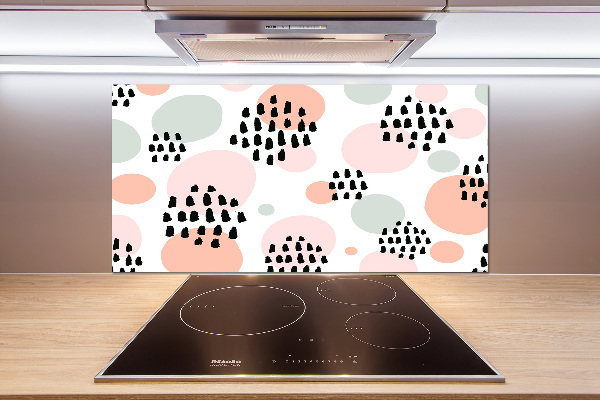 Glasrückwand für die küche Abstrakter Hintergrund