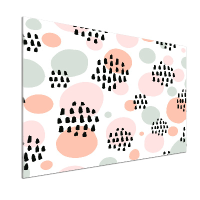 Glasrückwand für die küche Abstrakter Hintergrund