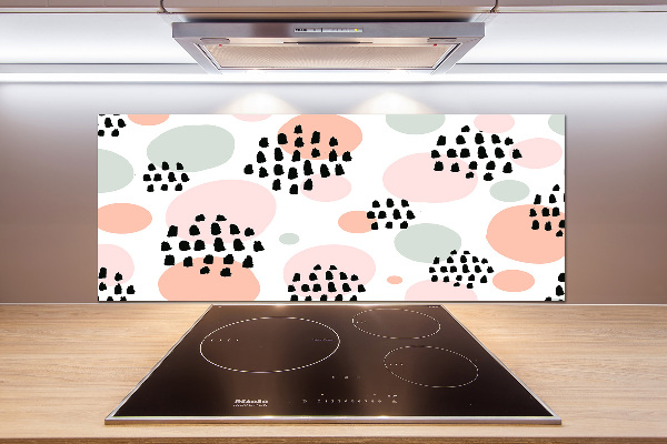 Glasrückwand für die küche Abstrakter Hintergrund