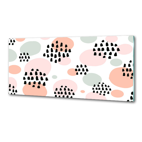 Glasrückwand für die küche Abstrakter Hintergrund