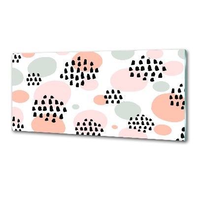 Glasrückwand für die küche Abstrakter Hintergrund