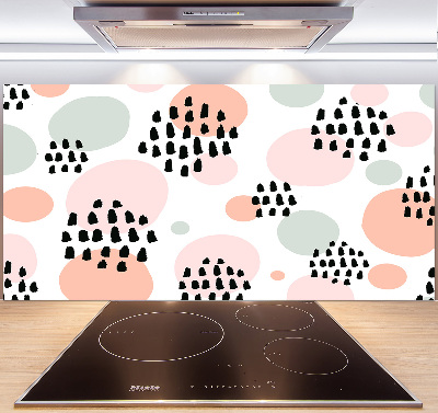 Glasrückwand für die küche Abstrakter Hintergrund