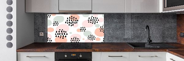 Glasrückwand für die küche Abstrakter Hintergrund