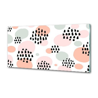 Glasrückwand für die küche Abstrakter Hintergrund