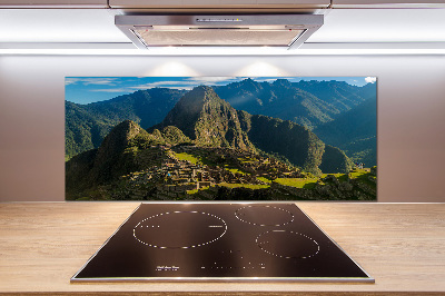 Platte für Küchenrückwand Ruinen von Machu Picchu