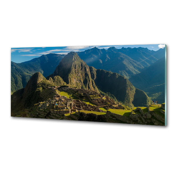 Platte für Küchenrückwand Ruinen von Machu Picchu