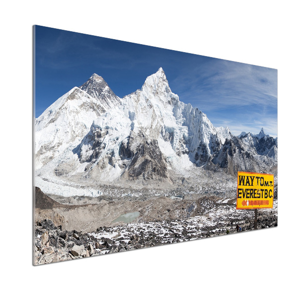 Platte für Küchenrückwand Mount Everest