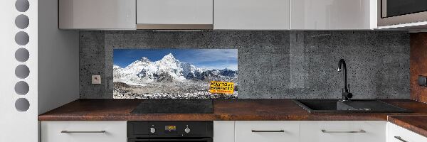 Platte für Küchenrückwand Mount Everest