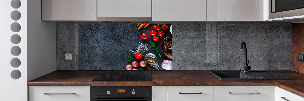 Küchen wandpaneel Zutaten