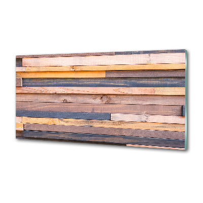 Küchen wandpaneel Holzwand
