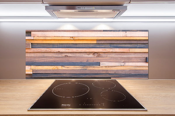 Küchen wandpaneel Holzwand