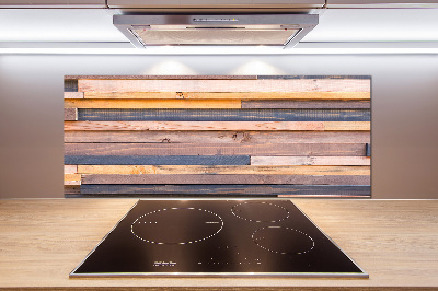 Küchen wandpaneel Holzwand