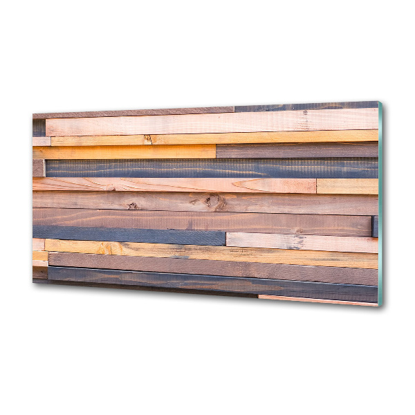 Küchen wandpaneel Holzwand