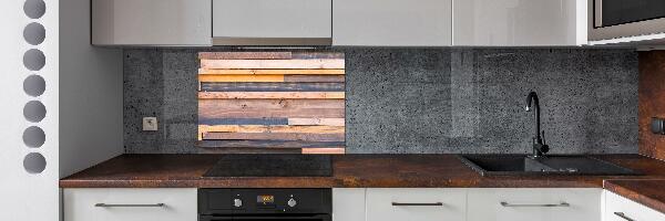 Küchen wandpaneel Holzwand