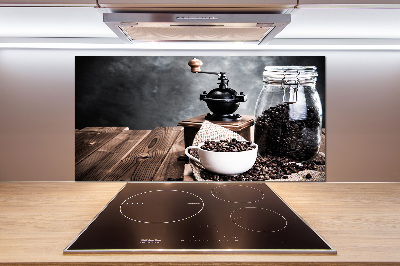 Küchen wandpaneel Kaffeemühle