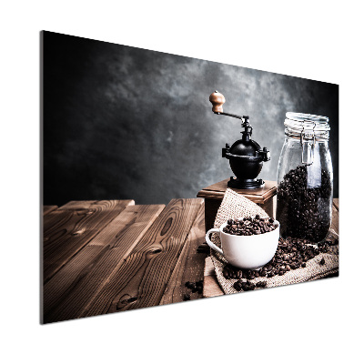 Küchen wandpaneel Kaffeemühle