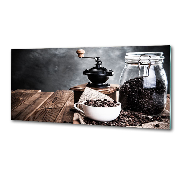 Küchen wandpaneel Kaffeemühle