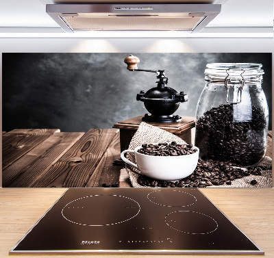 Küchen wandpaneel Kaffeemühle