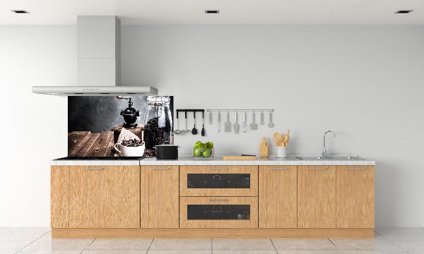 Küchen wandpaneel Kaffeemühle