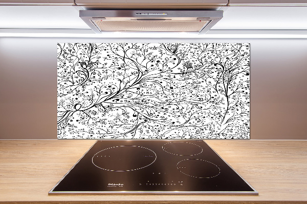 Platte für Küchenrückwand Ineinander verschlungene Äste