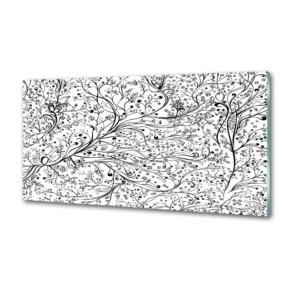 Platte für Küchenrückwand Ineinander verschlungene Äste