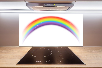 Platte für Küchenrückwand Regenbogen