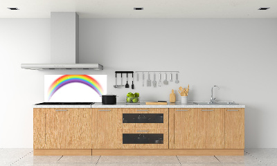 Platte für Küchenrückwand Regenbogen