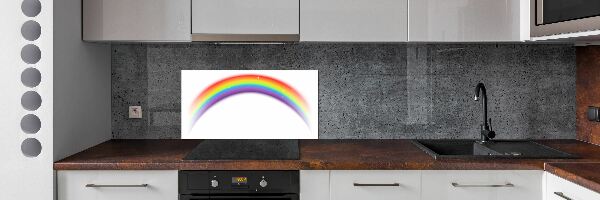 Platte für Küchenrückwand Regenbogen