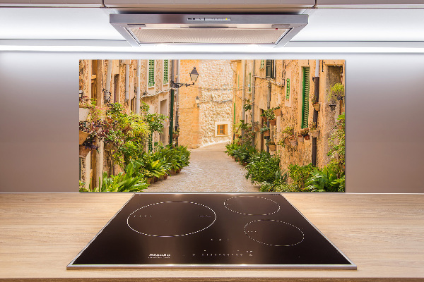 Glasrückwand für die küche Historische Straßen