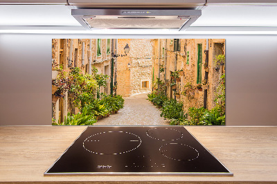 Glasrückwand für die küche Historische Straßen