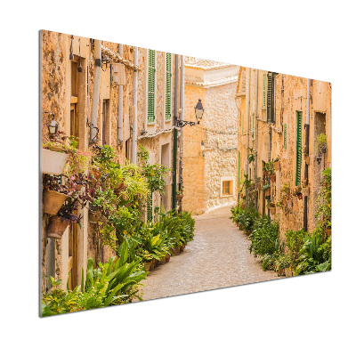 Glasrückwand für die küche Historische Straßen