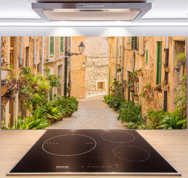 Glasrückwand für die küche Historische Straßen